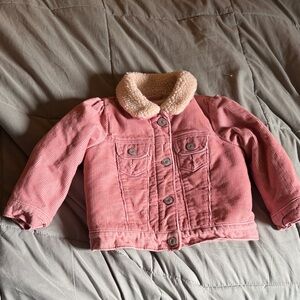 Baby GAP  Pink Corduroy Jacket with Soft Collar